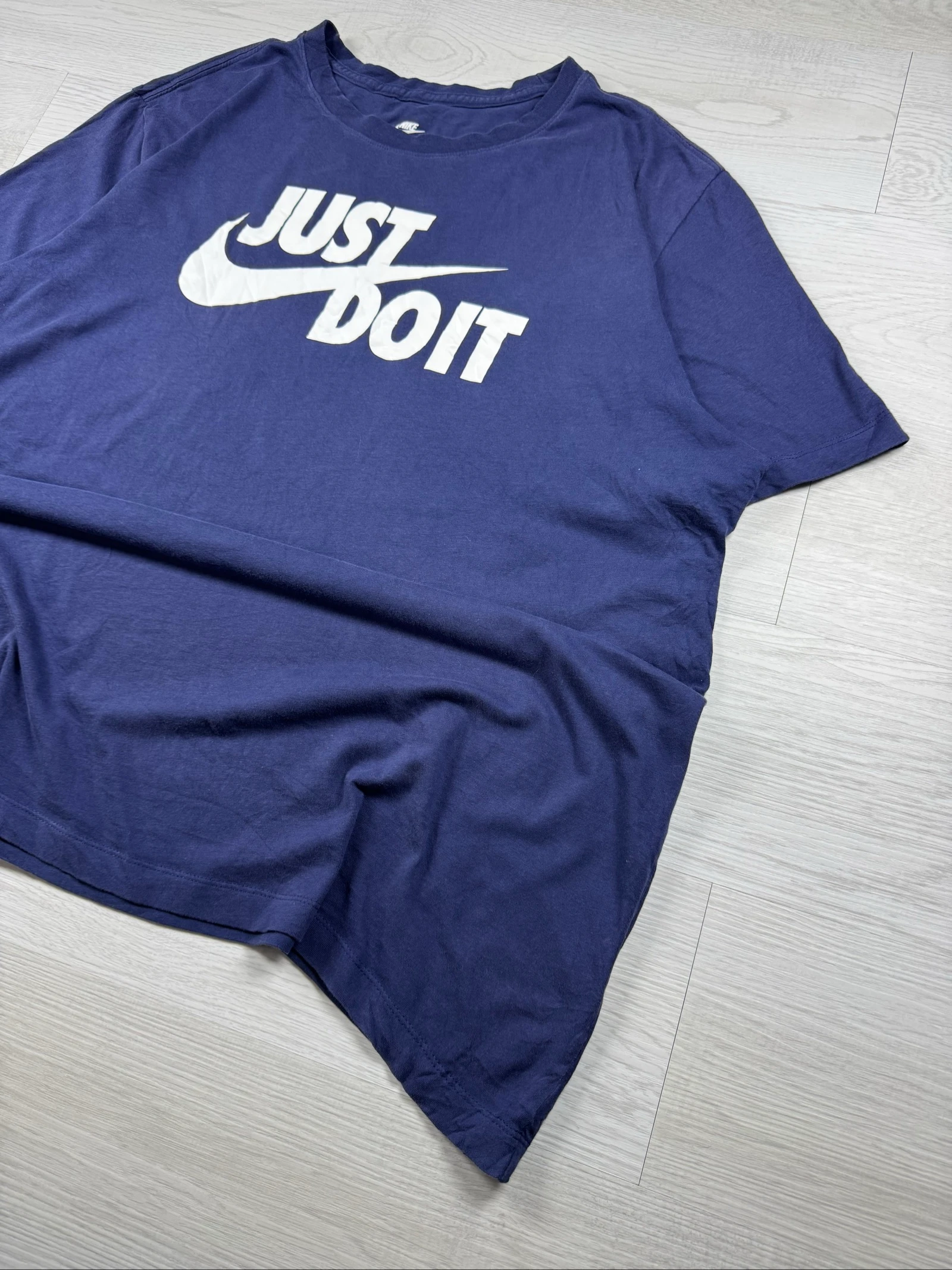 Nike Sportswear JDI Swoosh T-Shirt Bleu Marine XL AR5006-410 – photo 2